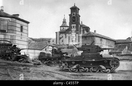 Guerra civile spagnola 1936 Foto Stock