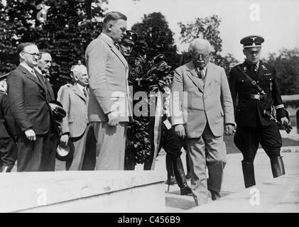 David Lloyd George e Joachim von Ribbentrop, 1936 Foto Stock