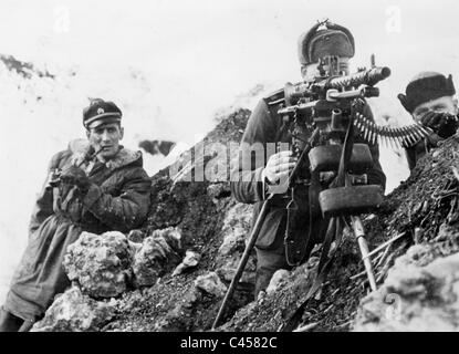 I soldati del corpo di guardia SS reggimento "Adolf Hitler' in Crimea, 1942 Foto Stock