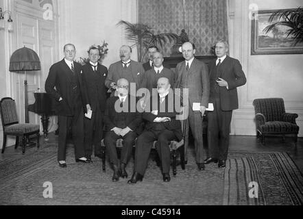 Ammissione di Germania nella lega delle nazioni, 1926 Foto Stock