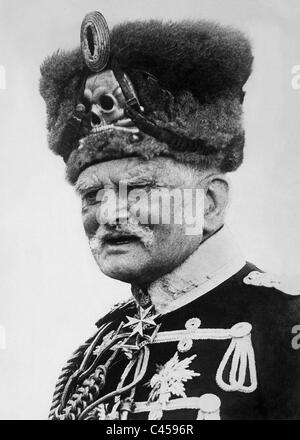 August von Mackensen in ussaro uniforme Foto Stock