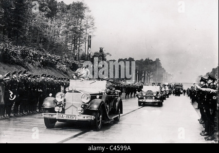 Hitler si apre una strada statale, 1935 Foto Stock