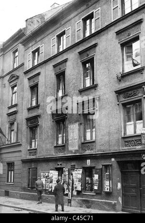 Hitler a Monaco di Baviera Foto Stock