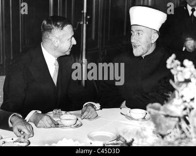 Mohammed Amin al-Husseini, Ambasciatore Erwin Ettel Foto Stock