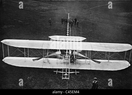 Piano dei fratelli Orville e Wilbur Wright, 1909 Foto Stock