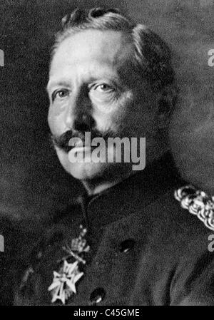 Il Kaiser Guglielmo II, 1914 Foto Stock