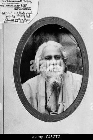 Rabindranath Tagore, 1926 Foto Stock