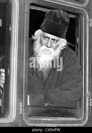 Rabindranath Tagore, 1931 Foto Stock