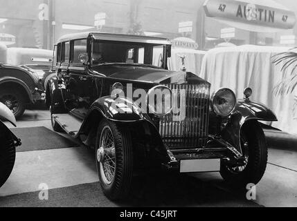 Rolls Royce in un motor show, 1931 Foto Stock
