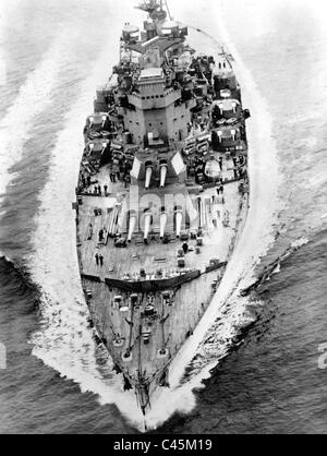 HMS " King George V' Foto Stock