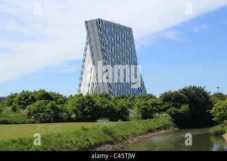 Hotel Bella Sky Comwell in Ørestaden, Copenaghen. Il più grande hotel in Scandinavia con 23 piani e 814 camere. Foto Stock