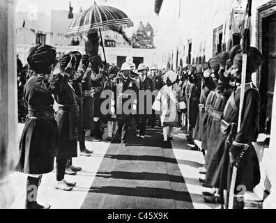 British erede al trono George in Jammu, 1906 Foto Stock