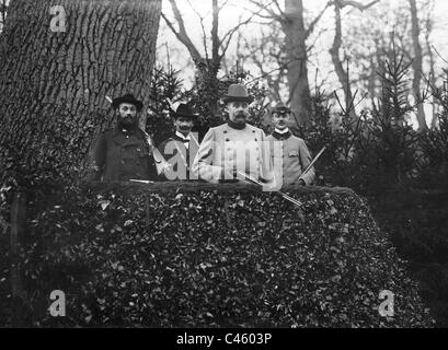 Arciduca Franz Ferdinand a caccia, 1912 Foto Stock