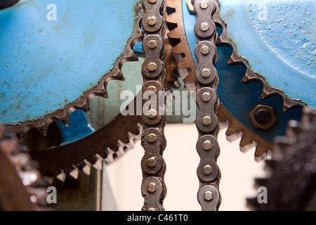 Dettaglio di un orologio da torre dell'orologio Foto Stock