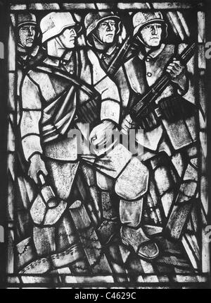 Arte del Terzo Reich: guerra temi, 1933-1945 Foto Stock