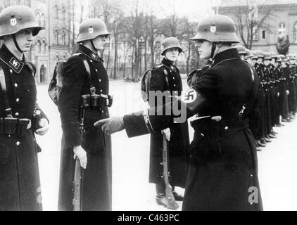 'Ordini verbali' della SS del Bodyguard reggimento "Adolf Hitler', 1938 Foto Stock