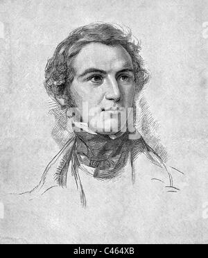 William Gladstone come un giovane uomo Foto Stock