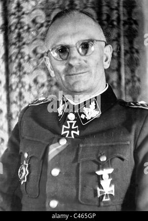 SS-leader del gruppo Herbert Gille, 1944 Foto Stock