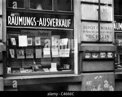 La Germania nazista: Emigrazione, 1933-1939 Foto Stock