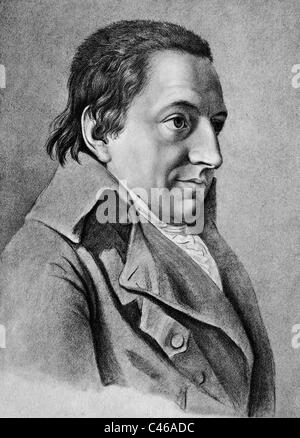 Johann Gottlieb Fichte Foto Stock