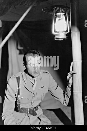 Gary Cooper in " La vita di un bengal Lancer', 1935 Foto Stock