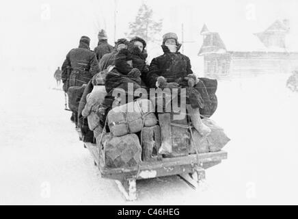 La seconda guerra mondiale la popolazione: tedeschi etnici nella Sovietunion, 1941-1945 Foto Stock