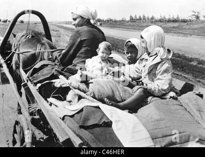 La seconda guerra mondiale la popolazione: tedeschi etnici nella Sovietunion, 1941-1945 Foto Stock