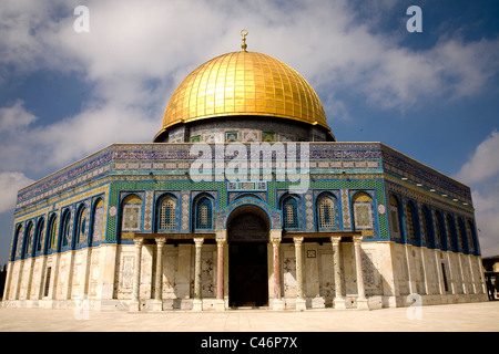 Fotografia di Al Akza moschea nella città vecchia di Gerusalemme Foto Stock