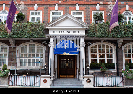 Vista generale dell'esterno del Goring Hotel Foto Stock