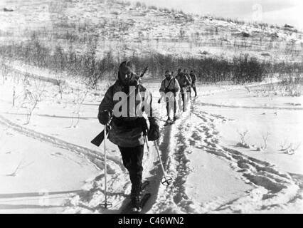 La seconda guerra mondiale: Murmansk anteriore, la Lapponia (Sapmi), Finlandia, 1941-1944 Foto Stock