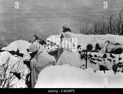 La seconda guerra mondiale: Murmansk anteriore, la Lapponia (Sapmi), Finlandia, 1941-1944 Foto Stock