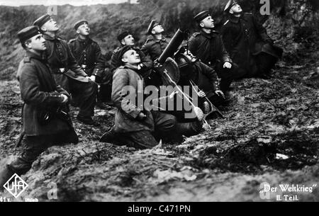 German anti-aerei di guerra, 1914-1918 Foto Stock