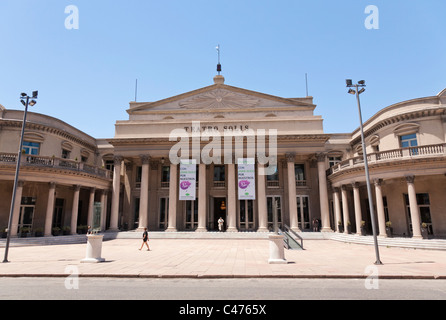 Teatro Solis, Montevideo, Uruguay Foto Stock