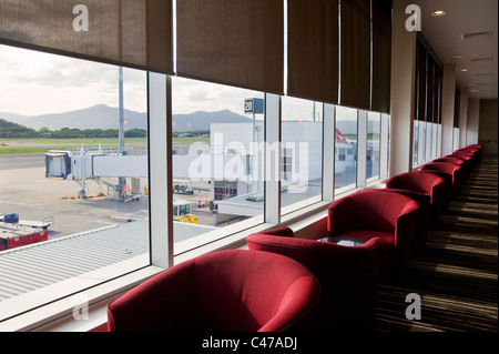 Qantas Club Lounge a Cairns e dall'Aeroporto Nazionale. Cairns, Queensland, Australia Foto Stock