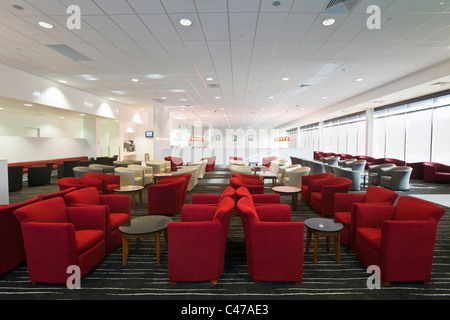 Qantas Club Lounge a Cairns e dall'Aeroporto Nazionale. Cairns, Queensland, Australia Foto Stock