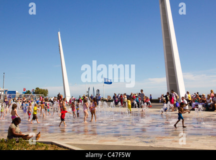 Sole di Southend-on-Sea Foto Stock