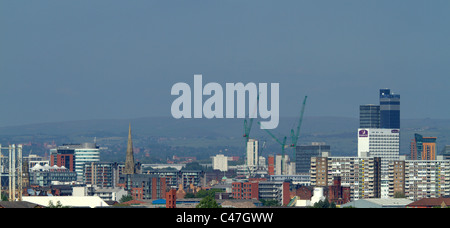 E Manchester Salford Quays Foto Stock