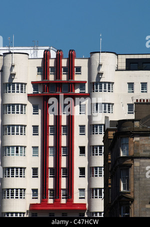 Edificio Art Deco Glasgow Foto Stock