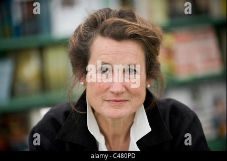 Katherine swift Autore nella foto a Hay Festival 2011 Foto Stock