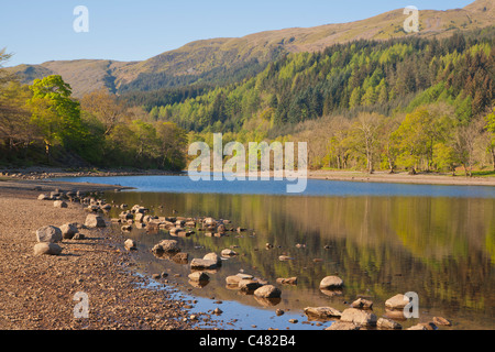 Trossachs, Loch Lubnaig, Stirlingshire, Scotland, Regno Unito Foto Stock