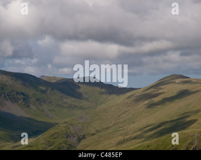 Il Mountins di Mount Snowdon, in Galles Snowdonia. Foto Stock