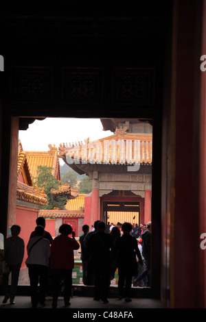 La città proibita a Pechino, Cina Foto Stock