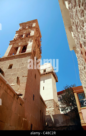 Il monastero di Santa Caterina, a sud della penisola del Sinai, Egitto Foto Stock