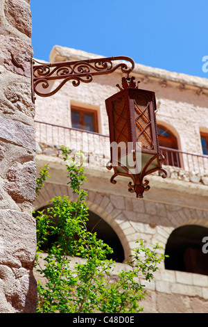 Lampada Lanterna presso il Monastero di Santa Caterina, a sud della penisola del Sinai, Egitto Foto Stock