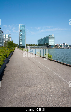 Edifici per uffici in Keilaranta Espoo Finlandia Foto Stock