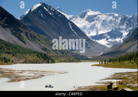 Mt. Belukha Park, Altai Repubblica, Siberia, Russia Foto Stock