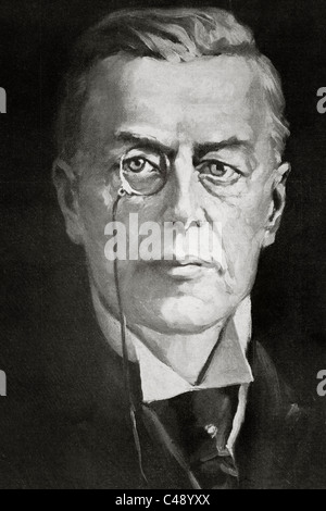 Joseph Chamberlain, 1836 - 1914. Imprenditore britannico, politico e statista. Foto Stock