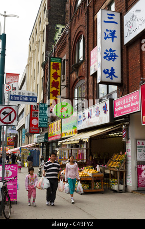 Spadina Avenue, Toronto, Ontario, Canada Foto Stock