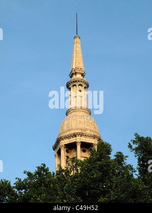 St Leonard chiesa, Shoreditch, Londra Foto Stock