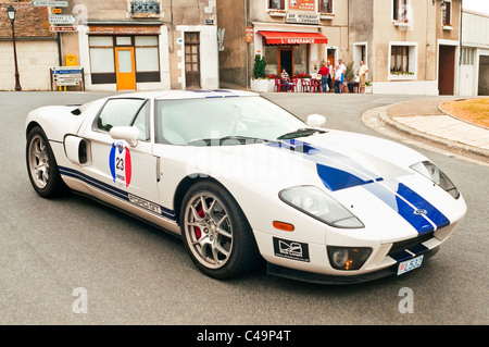 Ford GT classic sports racing car - Francia. Foto Stock